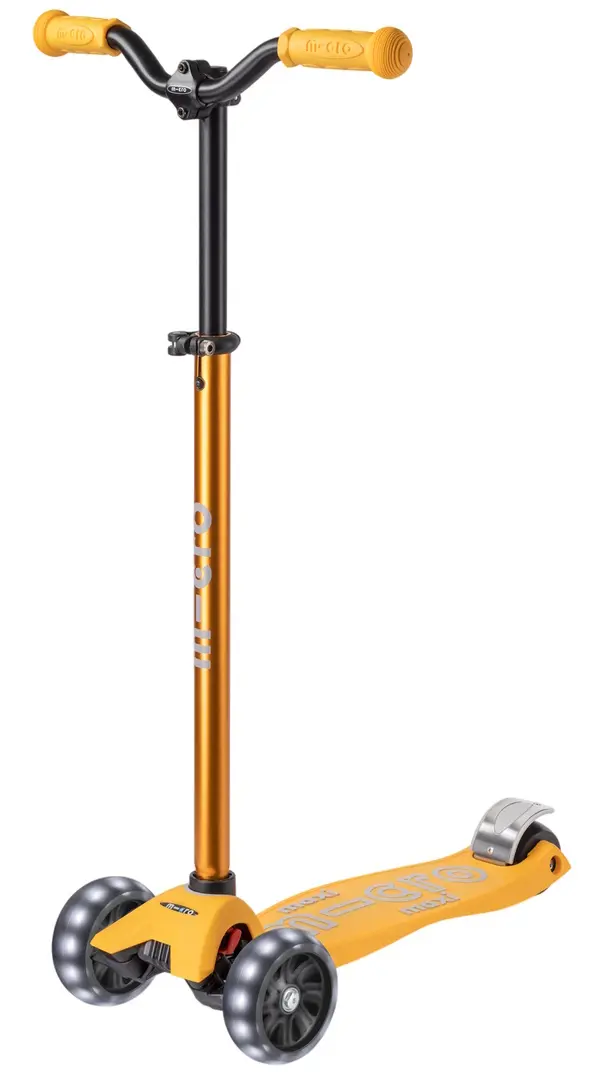 Trotineta Micro Maxi Deluxe Pro LED (Sunburst Yellow)
