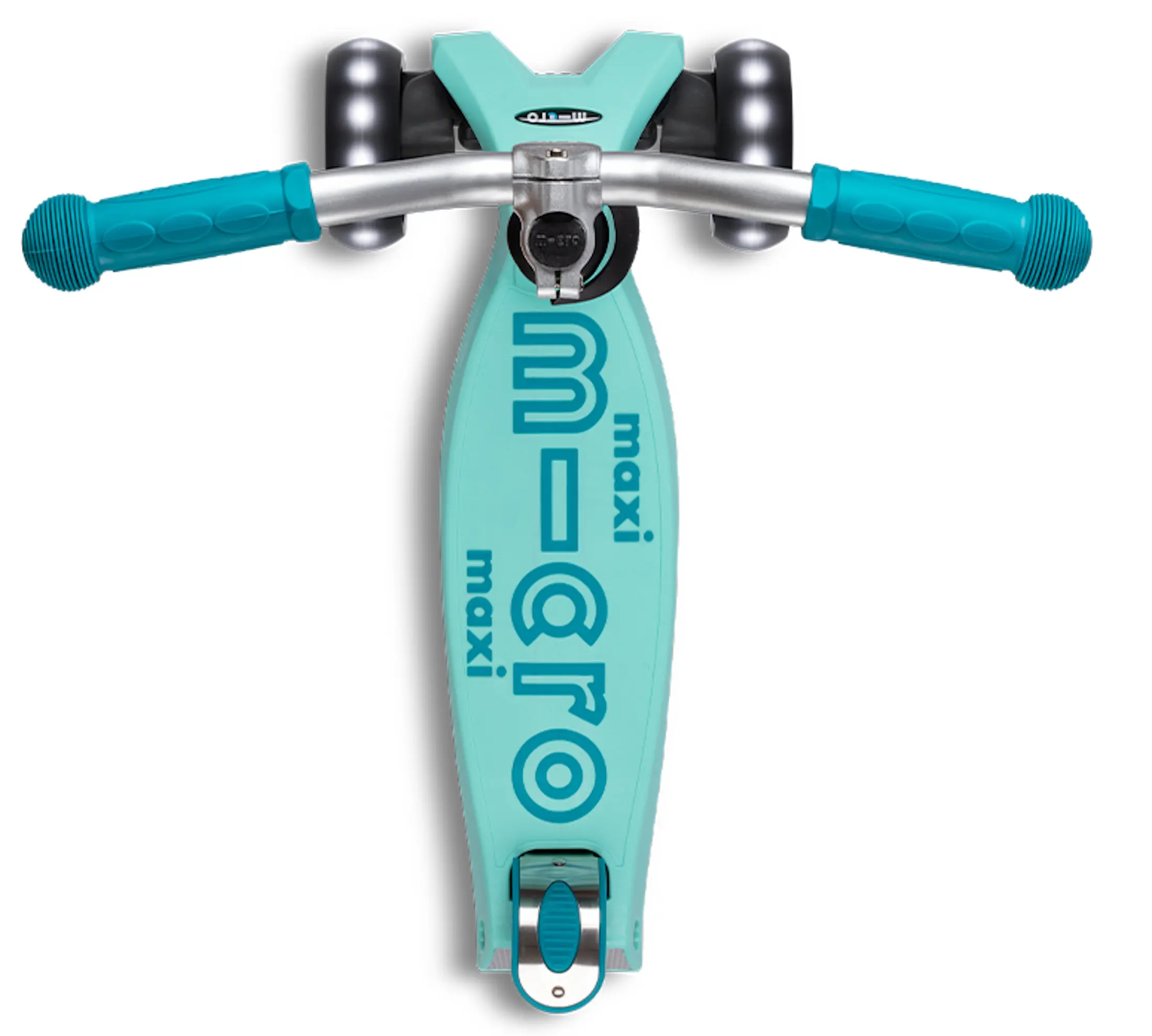 Trotineta Micro Maxi Deluxe Pro LED (Vibrant Blue) - 3