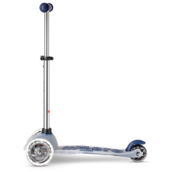 Trotineta Micro Mini Deluxe Flux LED (Navy) Thumb