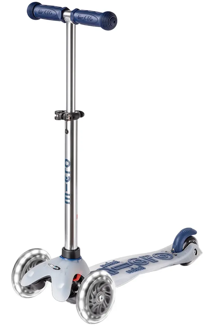 Trotineta Micro Mini Deluxe Flux LED (Navy)