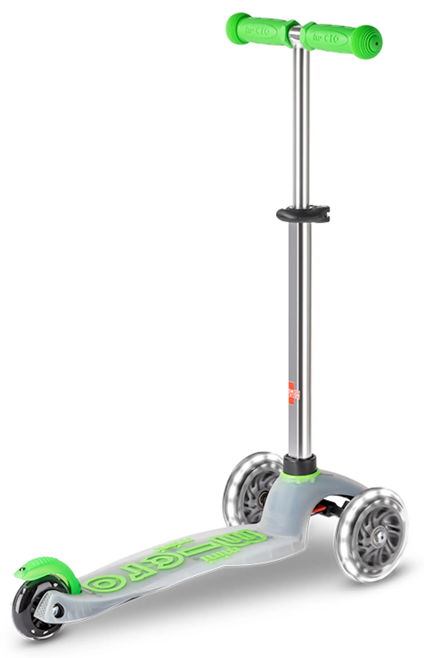 Trotineta Micro Mini Deluxe Flux LED (Neon Green) - 3