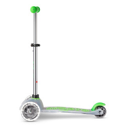 Trotineta Micro Mini Deluxe Flux LED (Neon Green) Thumb