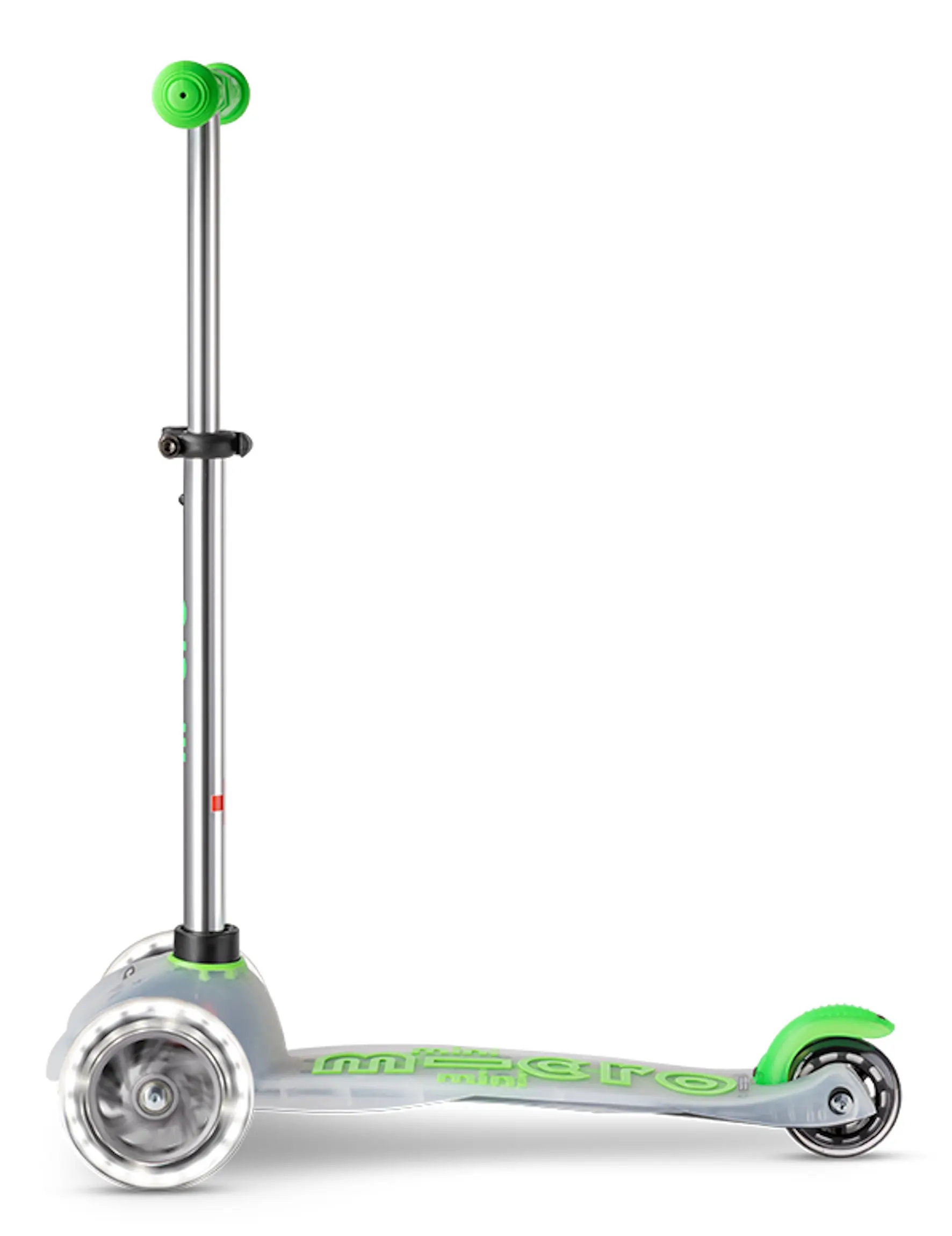 Trotineta Micro Mini Deluxe Flux LED (Neon Green) - 4