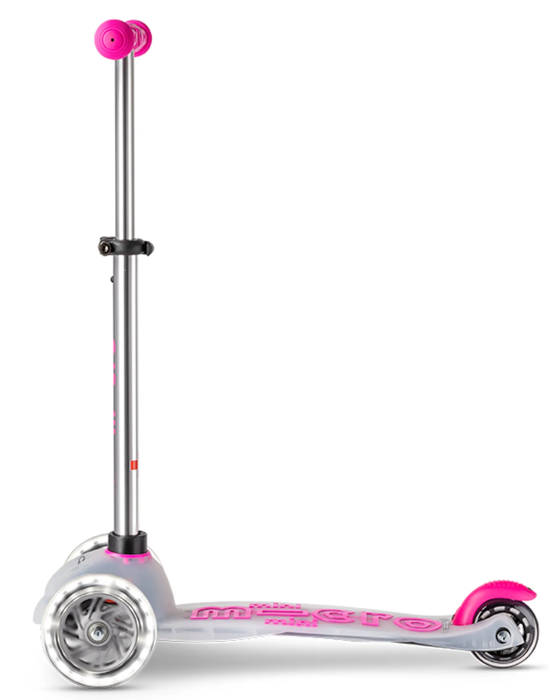 Trotineta Micro Mini Deluxe Flux LED (Neon Pink) - 3