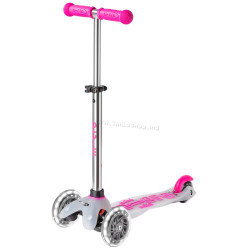 Trotineta Micro Mini Deluxe Flux LED (Neon Pink)