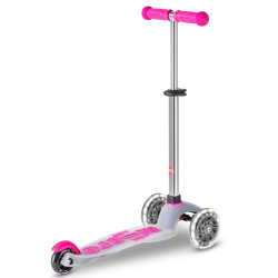 Trotineta Micro Mini Deluxe Flux LED (Neon Pink) Thumb