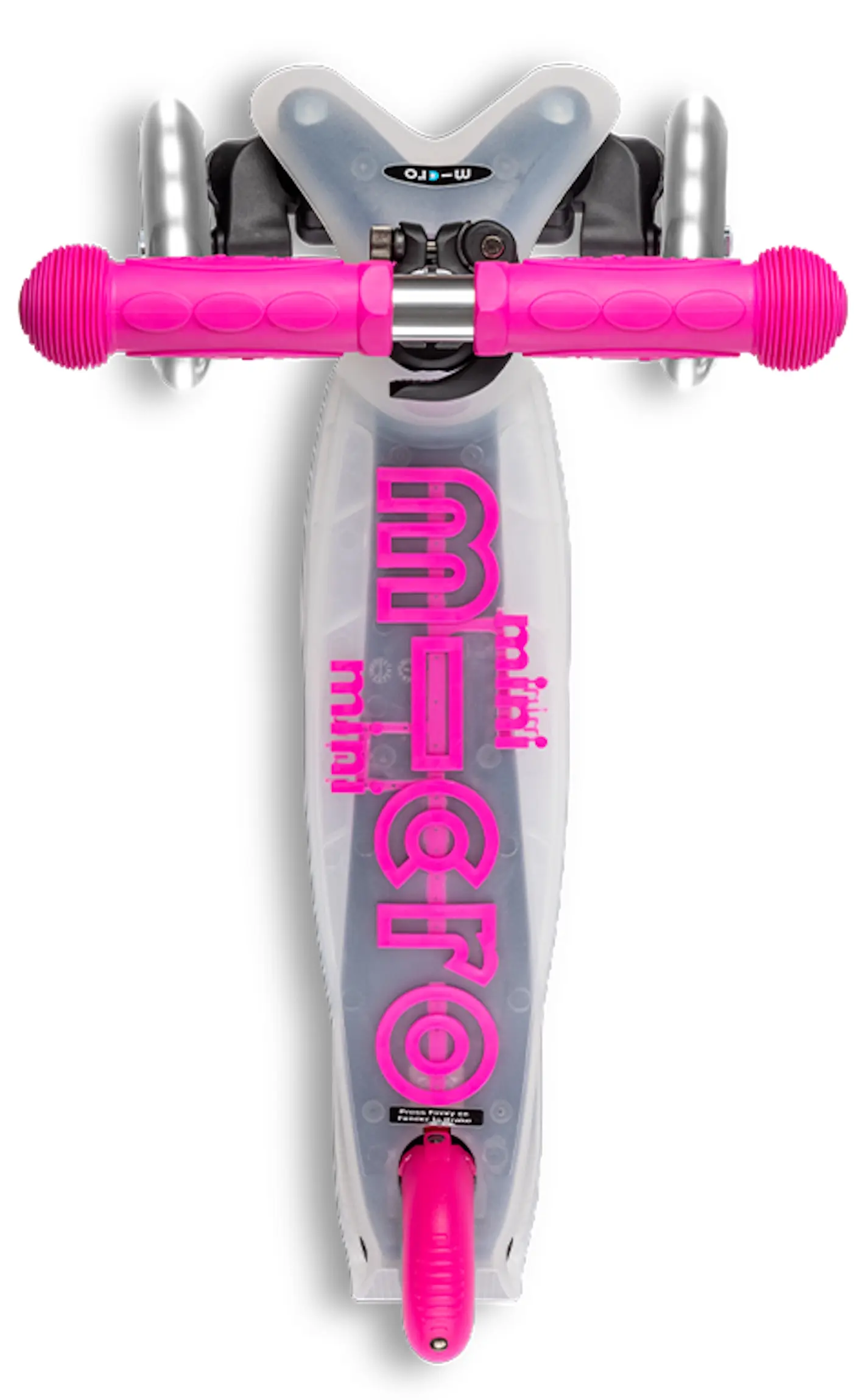 Trotineta Micro Mini Deluxe Flux LED (Neon Pink) - 5
