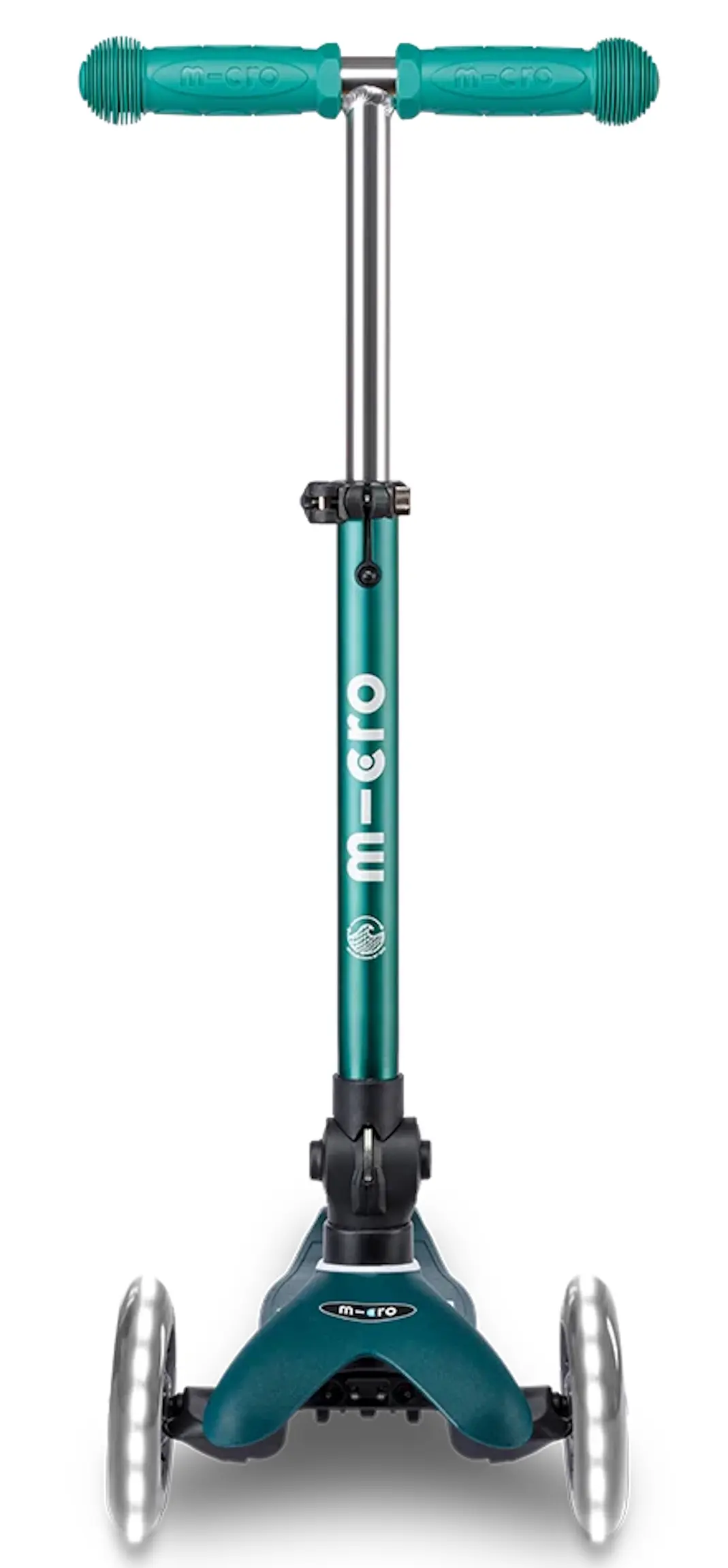 Trotineta Micro Mini Deluxe Foldable Eco LED (Green) - 2