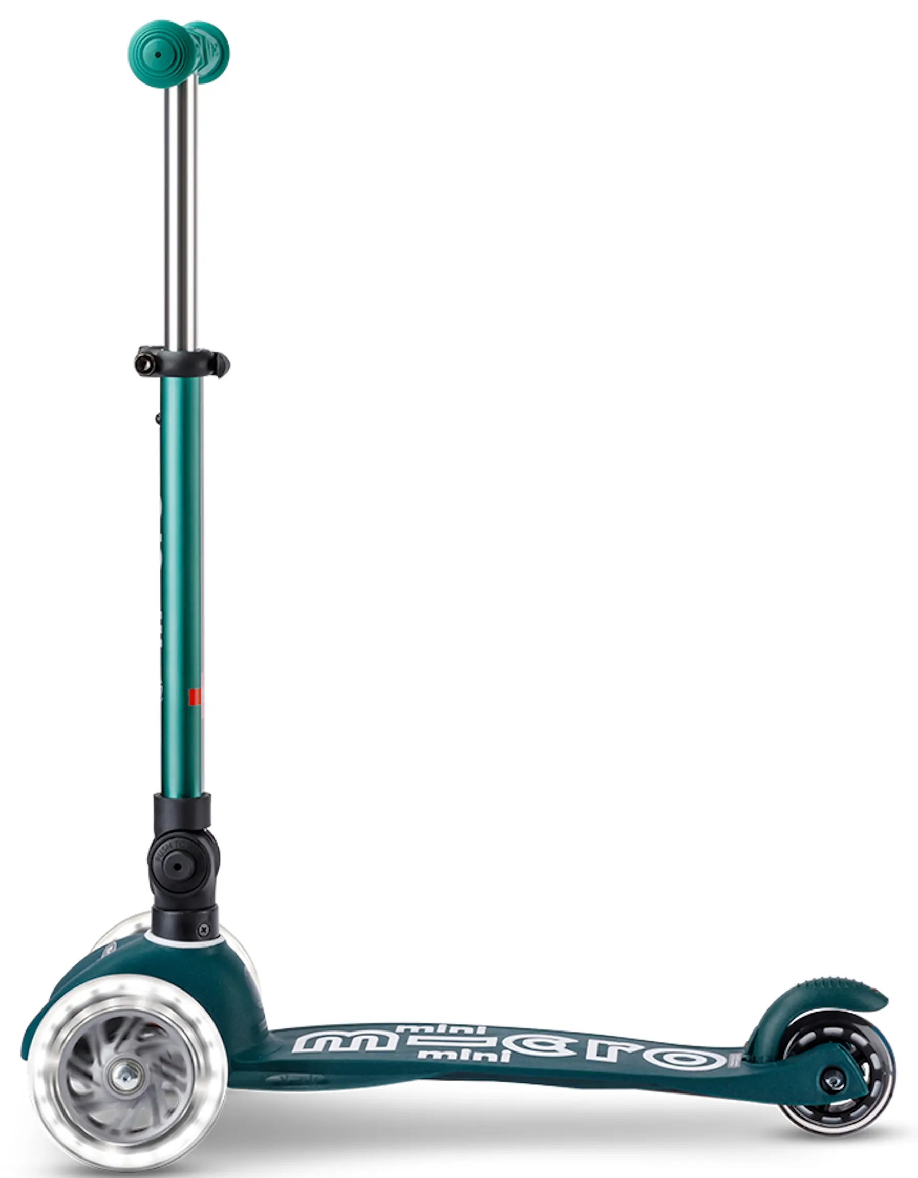 Trotineta Micro Mini Deluxe Foldable Eco LED (Green) - 3
