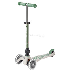 Trotineta Micro Mini Deluxe Foldable Eco LED (Pistachio Green)