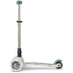 Trotineta Micro Mini Deluxe Foldable Eco LED (Pistachio Green) Thumb