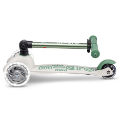 Trotineta Micro Mini Deluxe Foldable Eco LED (Pistachio Green) Thumb