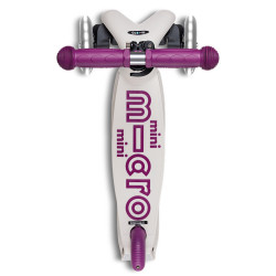 Trotineta Micro Mini Deluxe Foldable Eco LED (Tulip Purple) Thumb