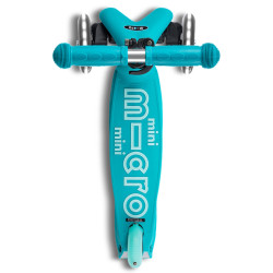 Самокат Micro Mini Deluxe Foldable LED (Aqua) Thumb