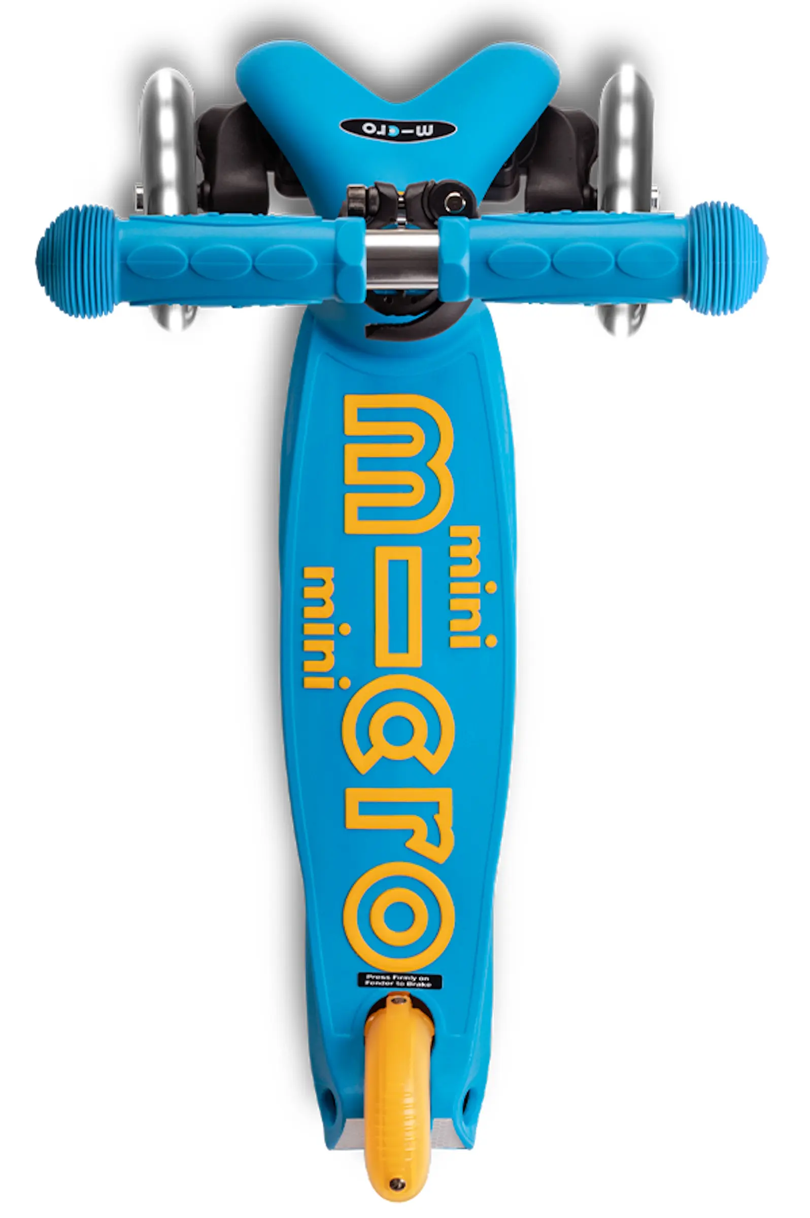 Самокат Micro Mini Deluxe Foldable LED (Ocean Blue) - 3
