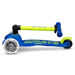 Trotineta Micro Mini Deluxe Foldable Neon LED (Canary Yellow) Thumb