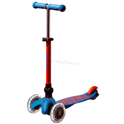 Trotineta Micro Mini Deluxe Foldable Neon LED (Flashing Red)