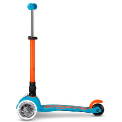 Trotineta Micro Mini Deluxe Foldable Neon LED (Sunset Orange) Thumb