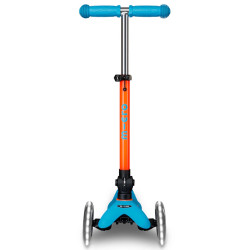 Trotineta Micro Mini Deluxe Foldable Neon LED (Sunset Orange) Thumb