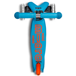 Trotineta Micro Mini Deluxe Foldable Neon LED (Sunset Orange) Thumb