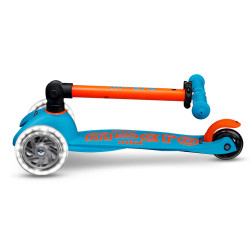 Trotineta Micro Mini Deluxe Foldable Neon LED (Sunset Orange) Thumb