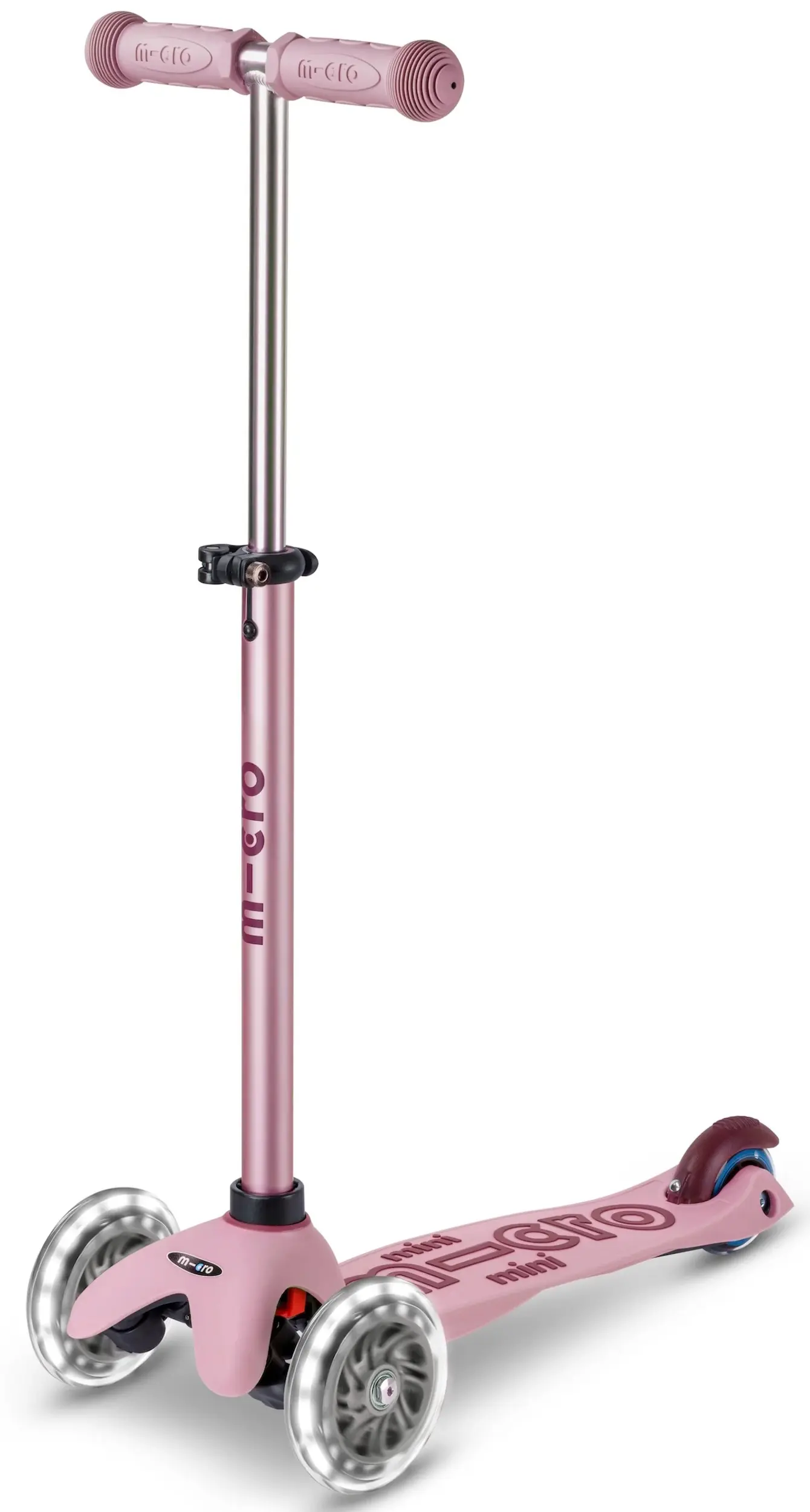 Trotineta Micro Mini2Grow Deluxe LED 2.0 (Dusty Rose) - 2