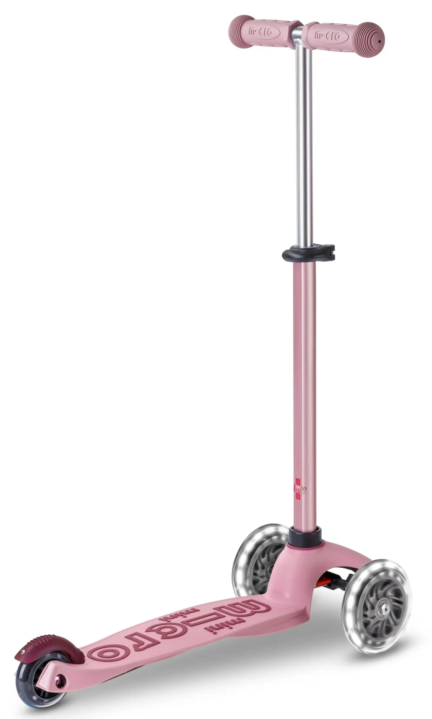 Trotineta Micro Mini2Grow Deluxe LED 2.0 (Dusty Rose) - 4