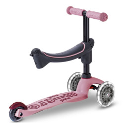 Trotineta Micro Mini2Grow Deluxe LED 2.0 (Dusty Rose) Thumb