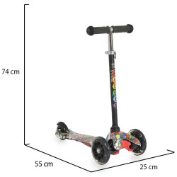 Trotineta Moni Fidget (Black) Thumb