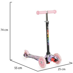Самокат Moni Fidget (Pink) Thumb