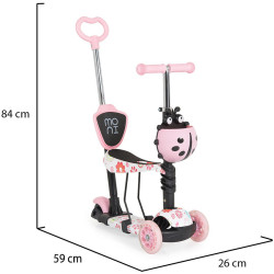 Trotineta Moni Lollipop (Pink) Thumb