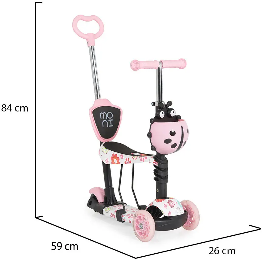 Trotineta Moni Lollipop (Pink)