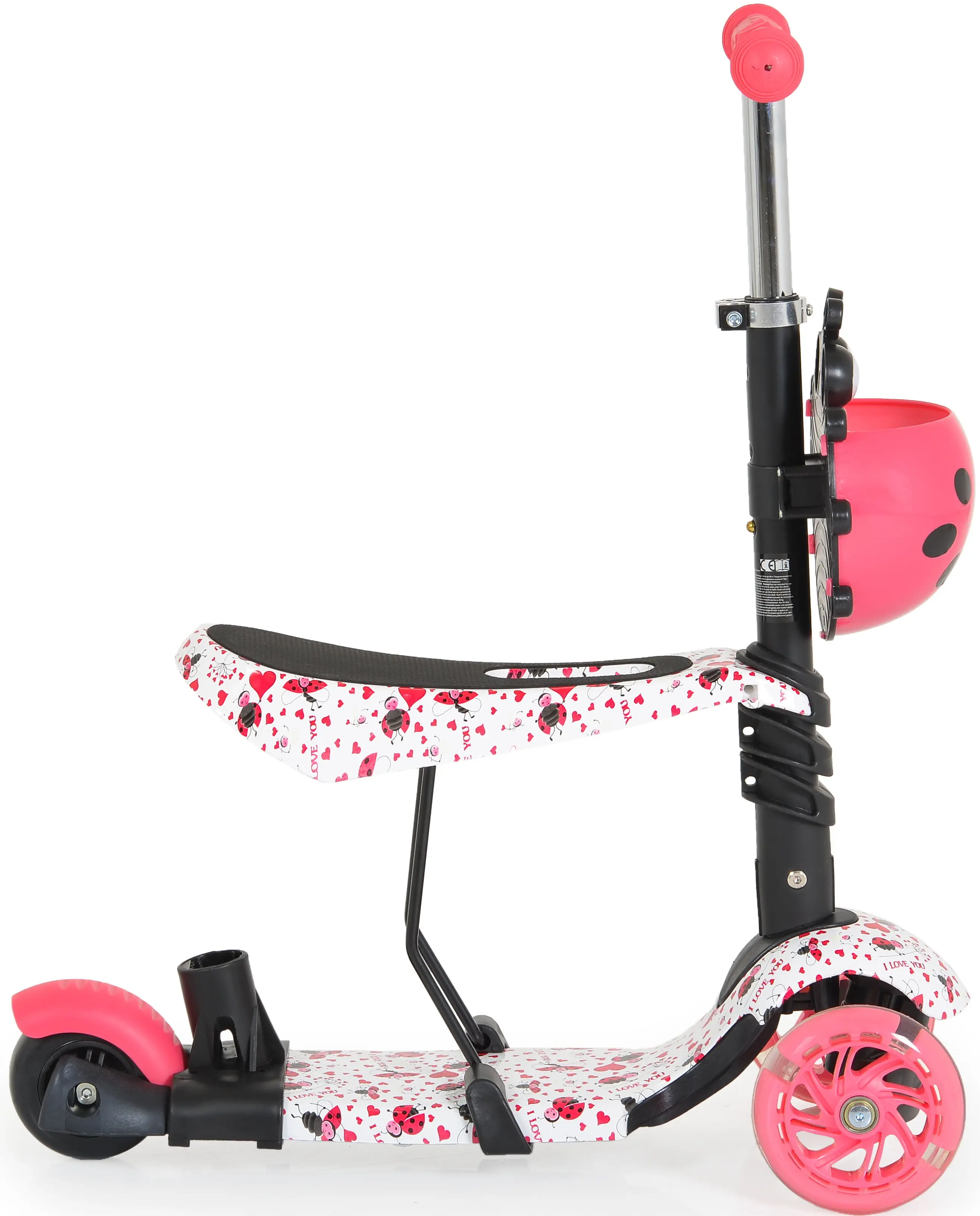 Trotineta Moni Lollipop (Red)