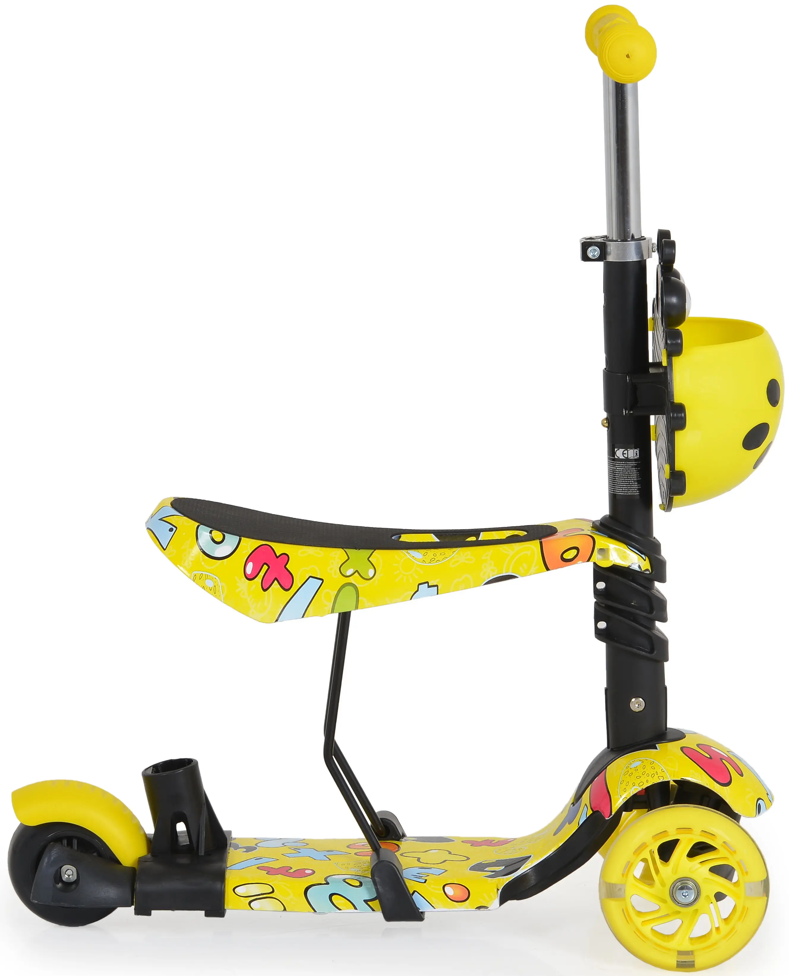 Trotineta Moni Lollipop (Yellow)