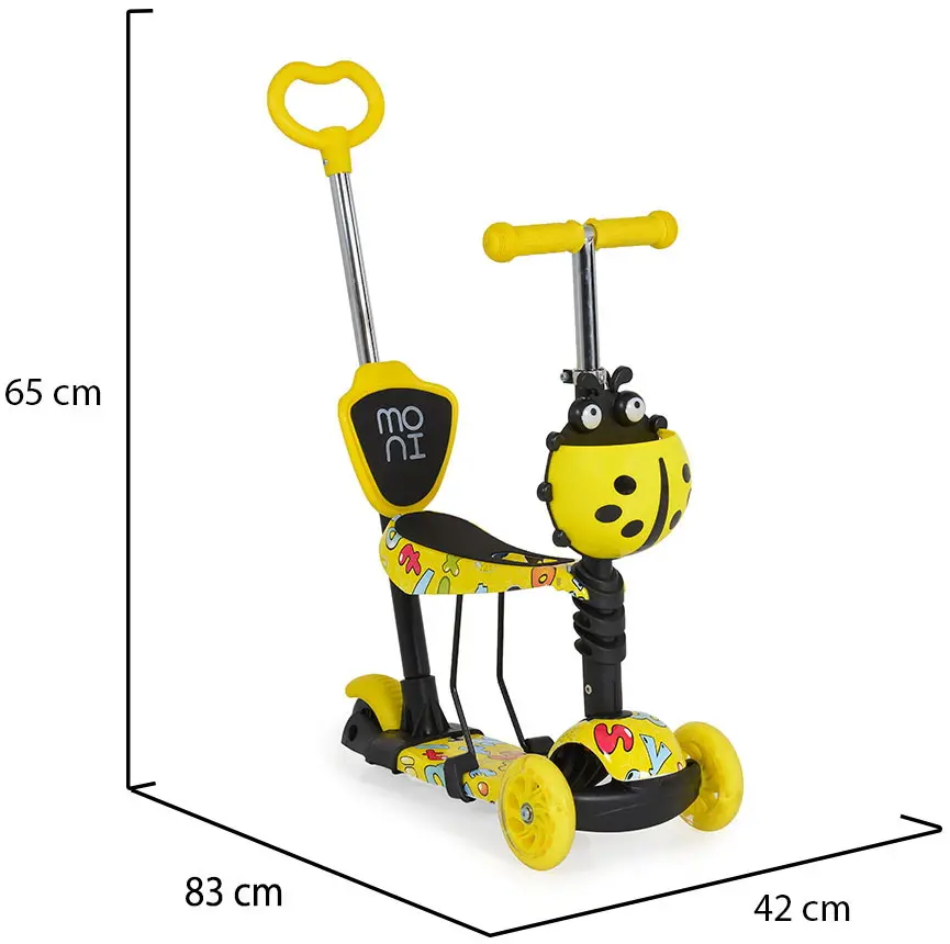 Trotineta Moni Lollipop (Yellow)