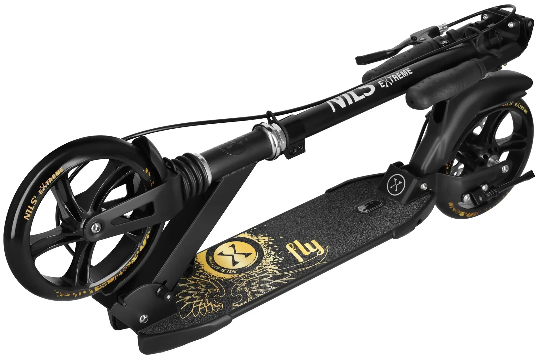 Trotineta Nils Extreme Fly HM800 (Black/Gold) - 5