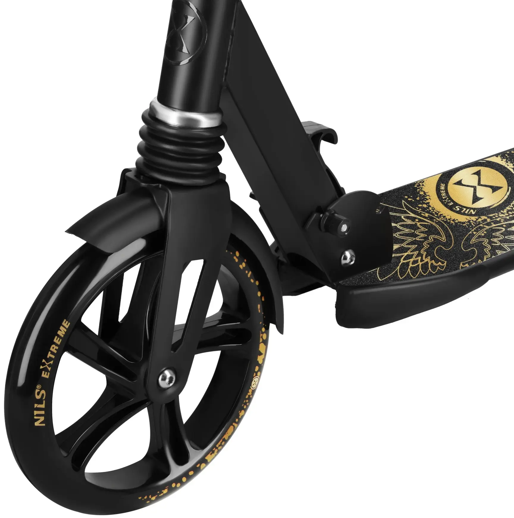 Trotineta Nils Extreme Fly HM800 (Black/Gold) - 6