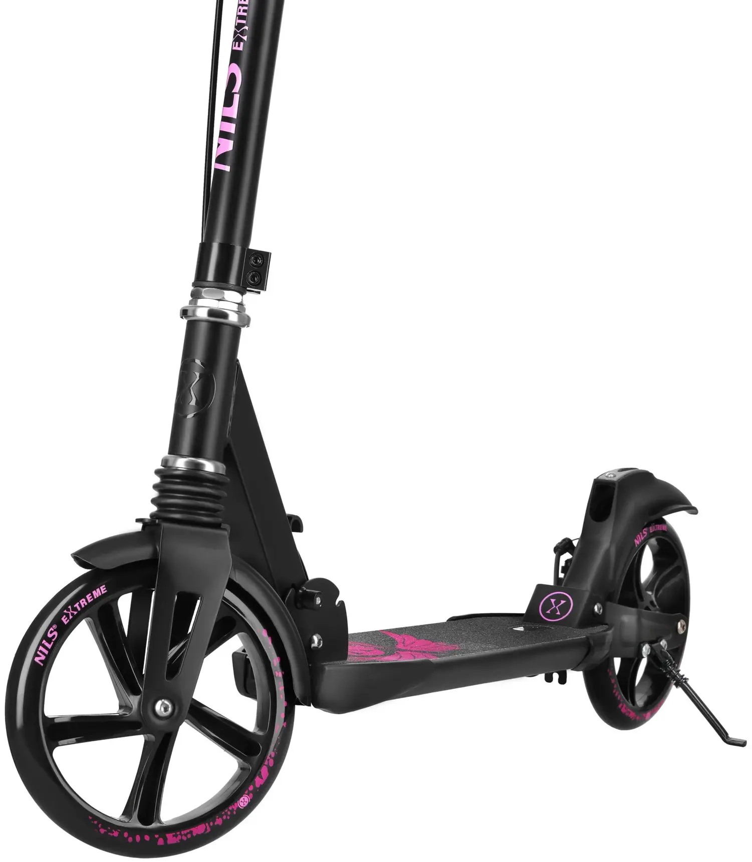 Trotineta Nils Extreme Fly HM800 (Black/Pink) - 4
