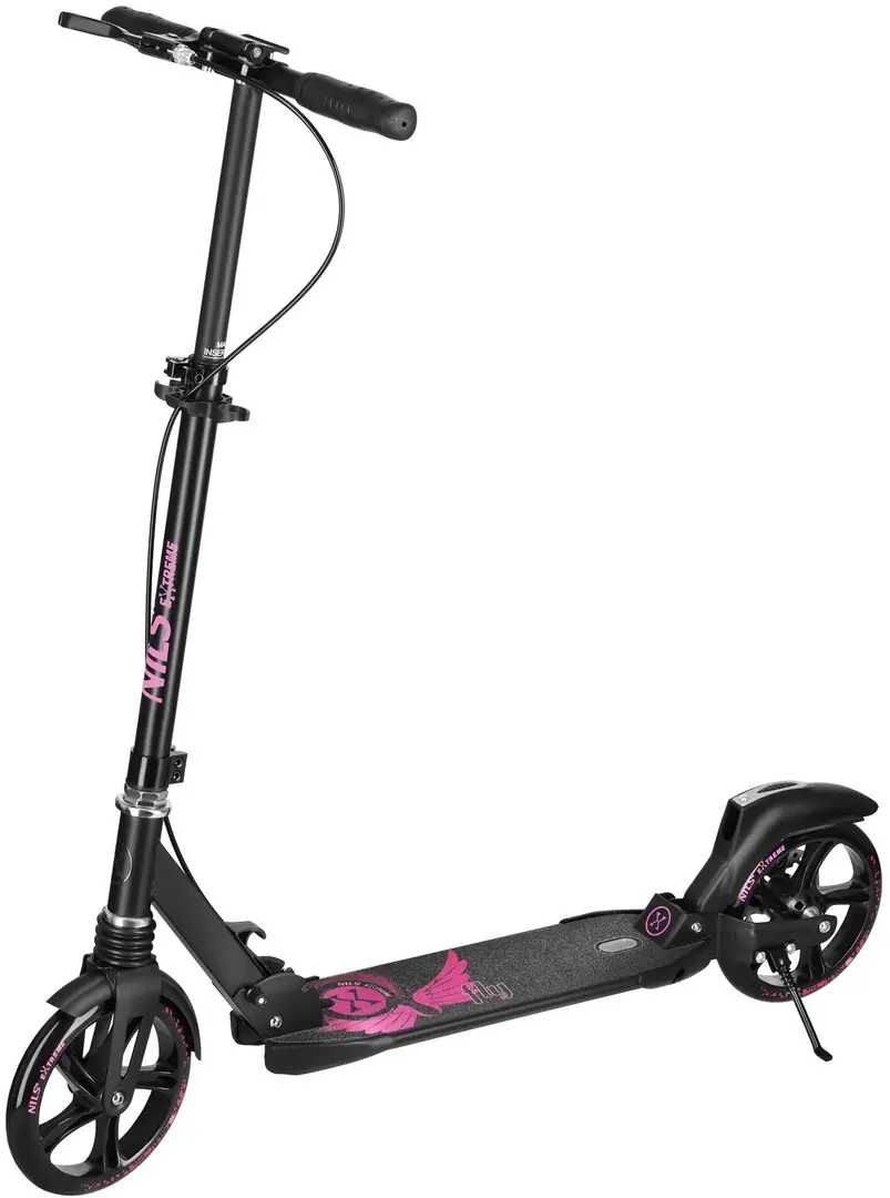 Trotineta Nils Extreme Fly HM800 (Black/Pink)