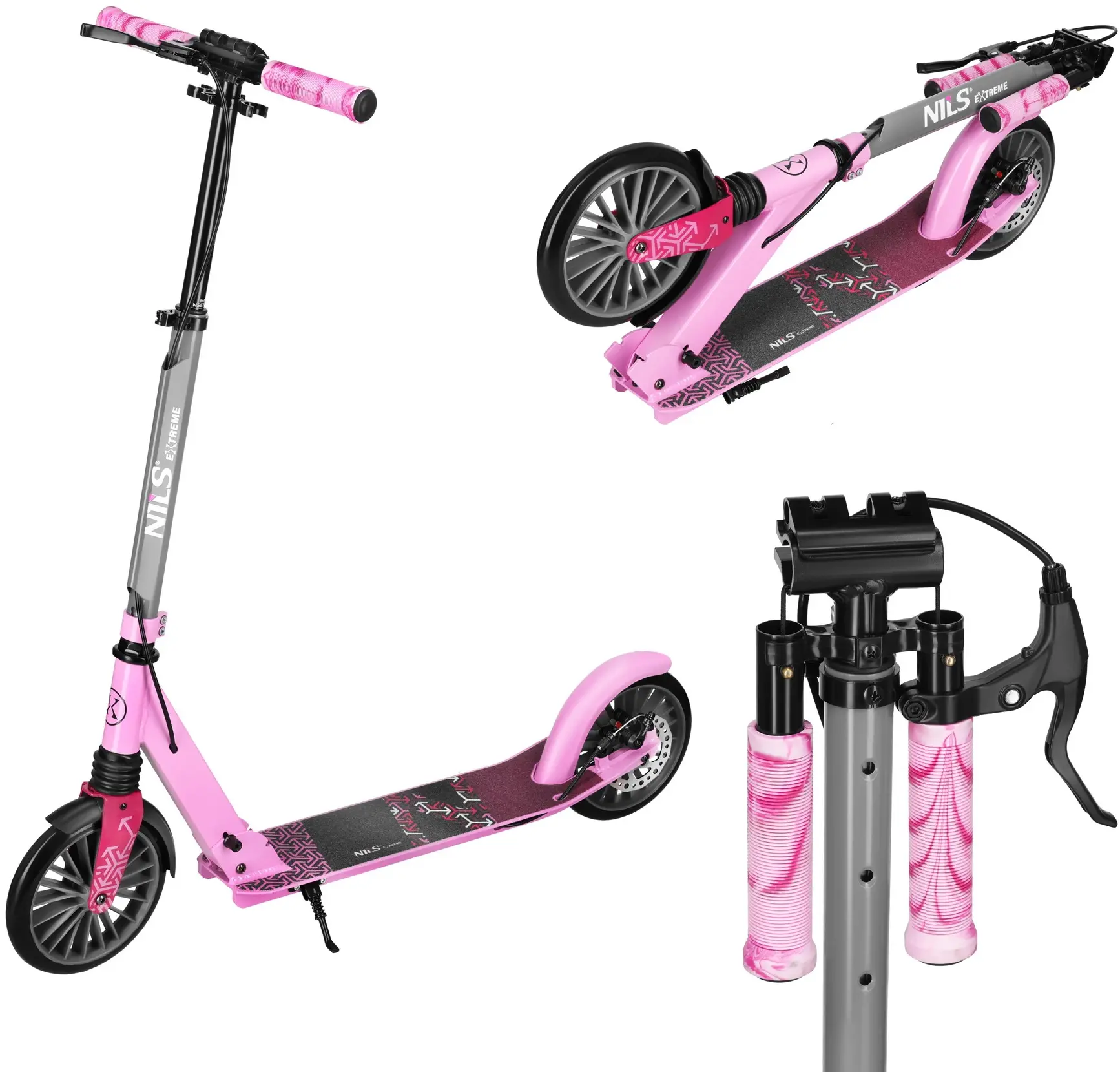 Trotineta Nils Extreme Lumia HM806 (Pink) - 4