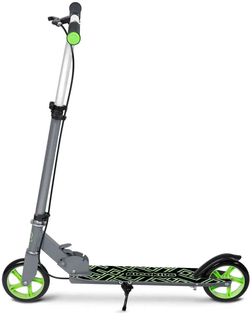 Самокат Ricokids Kodi (Grey/Green) - 2