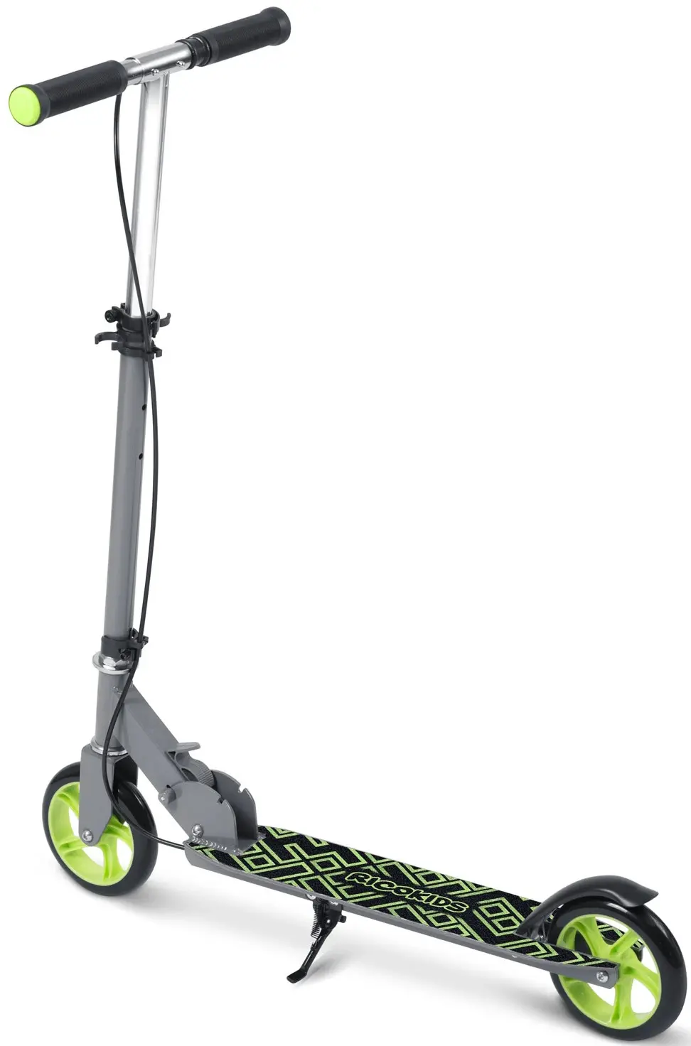 Самокат Ricokids Kodi (Grey/Green) - 3