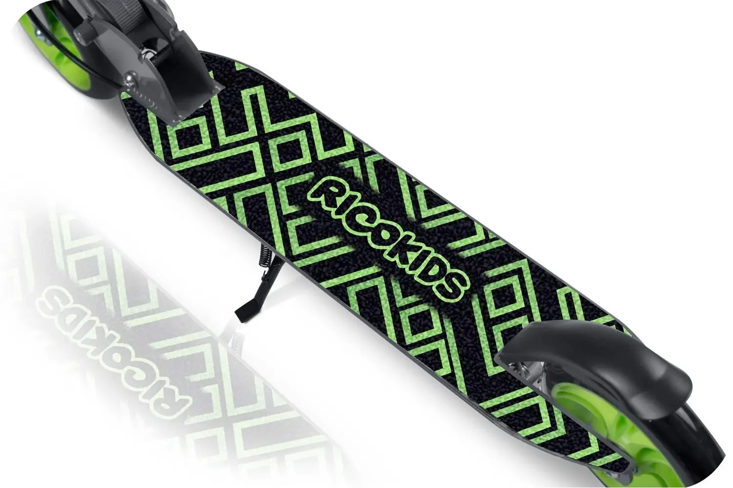 Самокат Ricokids Kodi (Grey/Green) - 5