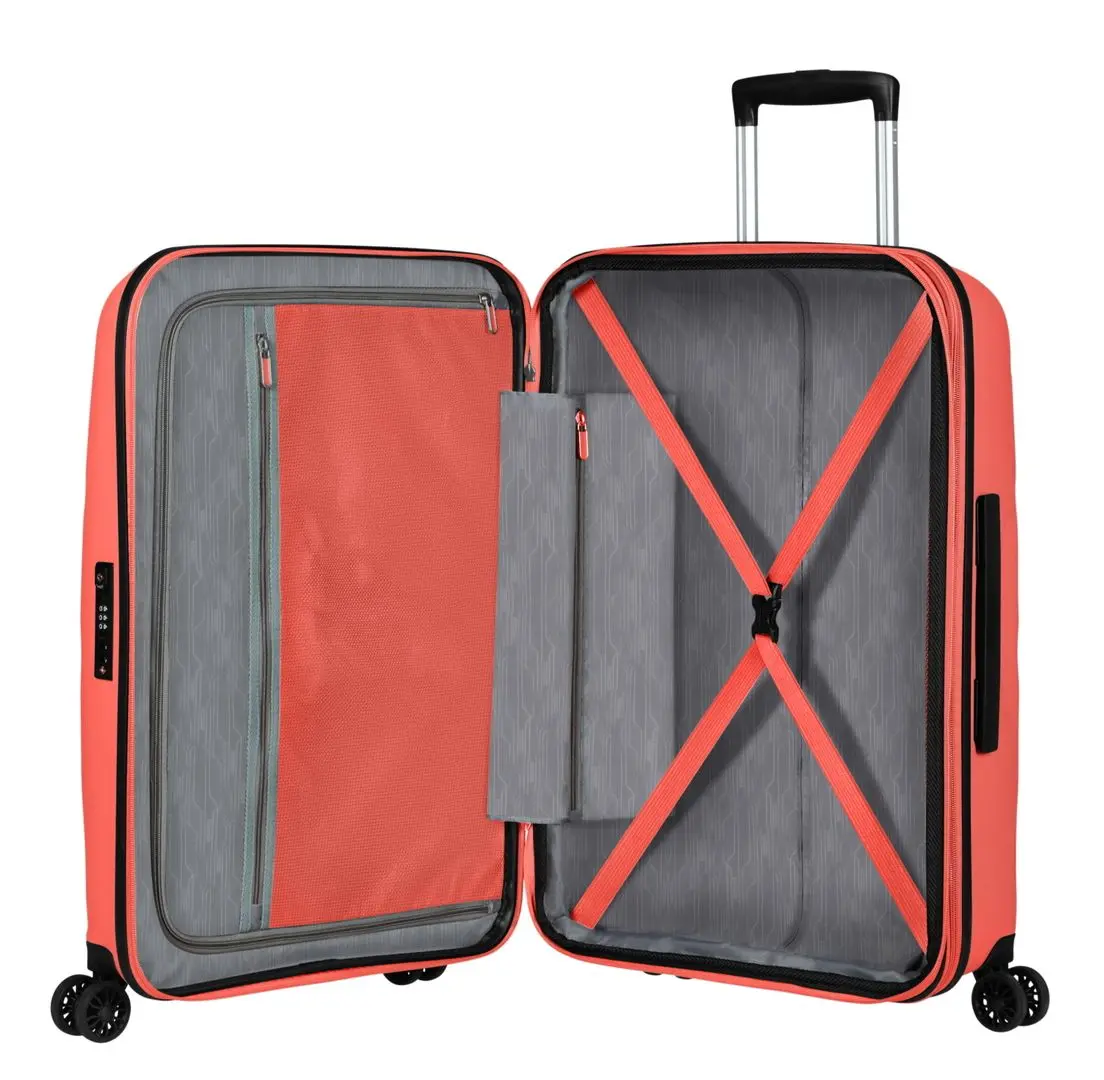 Чемодан American Tourister Bon Air DLX Spinner 66 EXP (Flash Coral) - 2