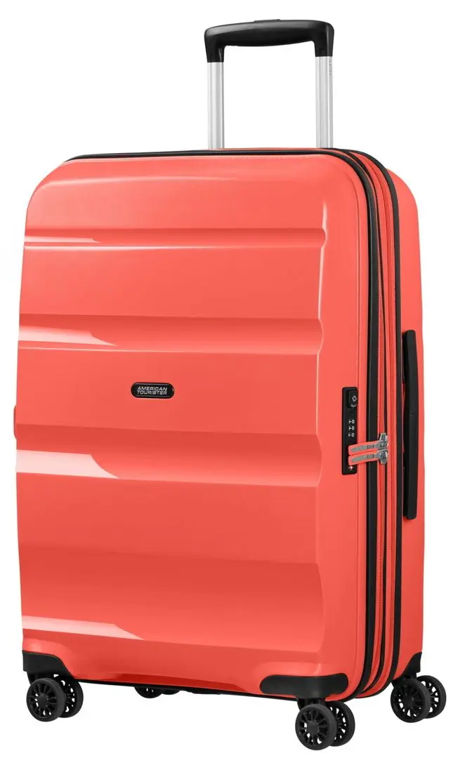 Чемодан American Tourister Bon Air DLX Spinner 66 EXP (Flash Coral)