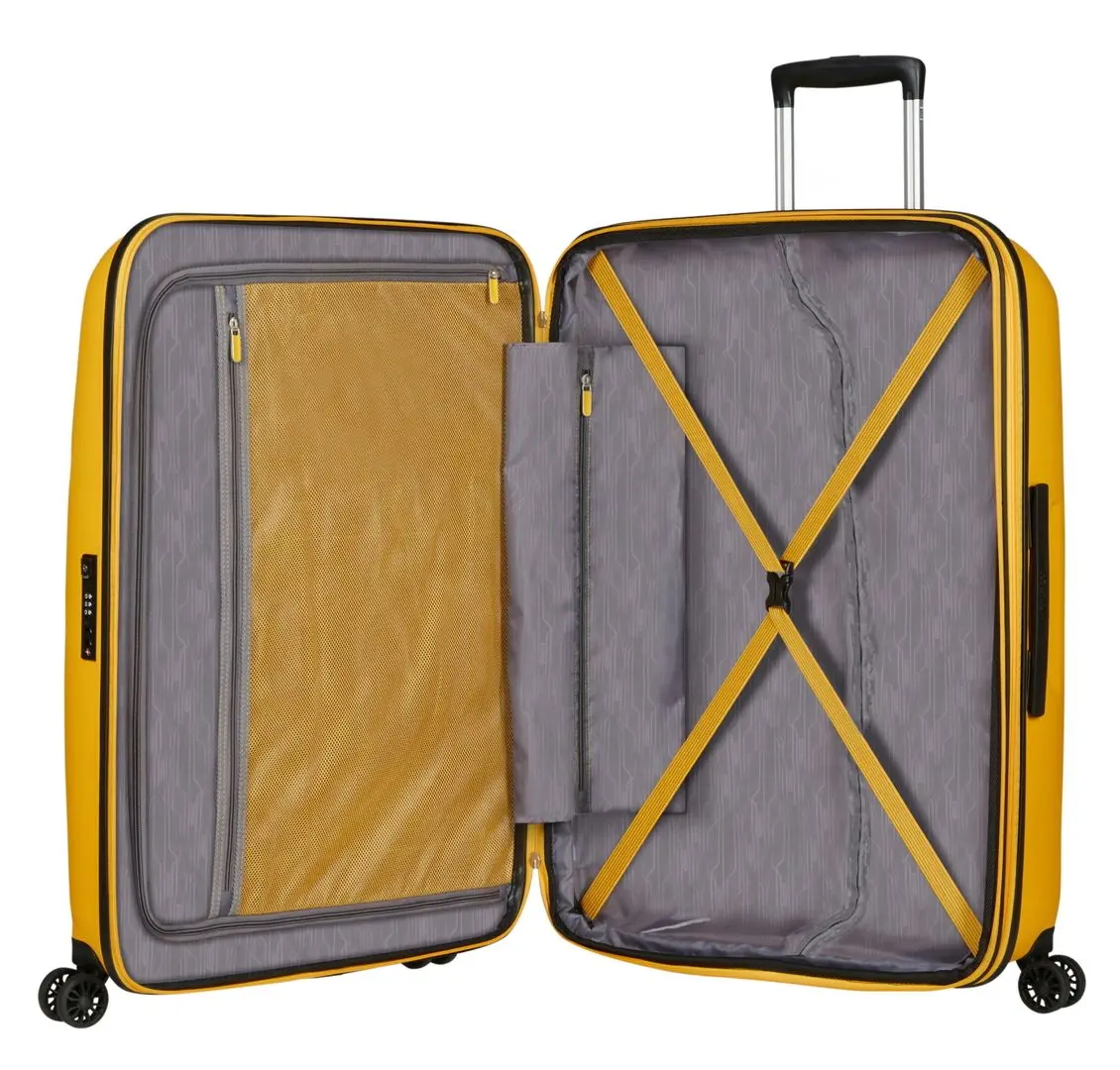 Чемодан American Tourister Bon Air DLX Spinner 75 EXP (Light Yellow) - 3