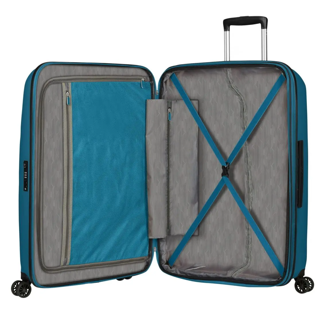 Чемодан American Tourister Bon Air DLX Spinner 75 EXP (Seaport Blue) - 4