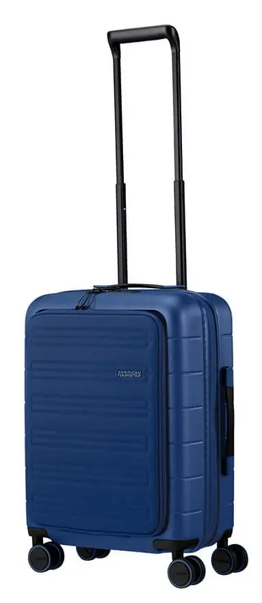 Чемодан American Tourister Novastream Spinner + Laptop Compartment 55 TSA EXP (Navy Blue) - 8