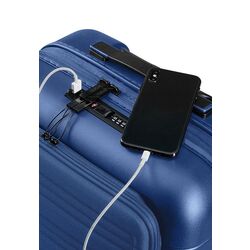 Чемодан American Tourister Novastream Spinner + Laptop Compartment 55 TSA EXP (Navy Blue) Thumb
