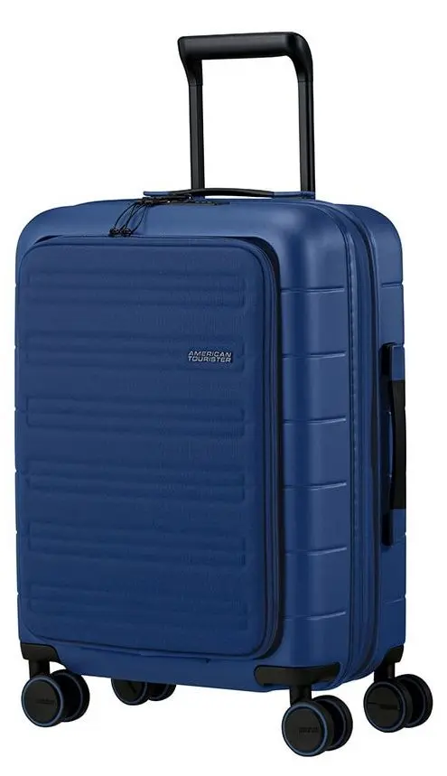 Чемодан American Tourister Novastream Spinner + Laptop Compartment 55 TSA EXP (Navy Blue)
